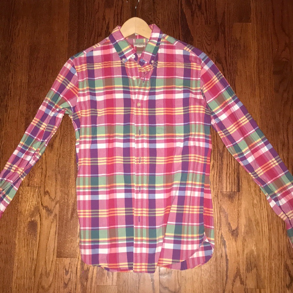 J. Crew Summer Plaid Shirt